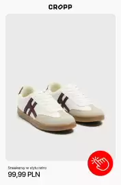 Cropp gazetka tydzień 37 Strona 5: Sneakersy w stylu retro Cropp €99,99