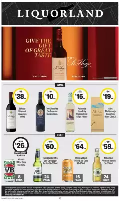 Liquorland catalogue (valid until 15-09)