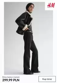 H&M gazetka tydzień 37 Strona 8: Dżinsy bootcut z kantami H & M €299,99