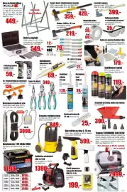 EVA leták Strana 3: M11 distanční klipy pro obkladače €139,00, 3l pistole na tmely, maltu na vrtačku €390,00