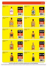 Makro catalogue Page 19: Gordon’s Pink Gin €47,99, Lambs Spiced Rum €35,00