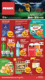 Catalog Penny săptămâna 37 Pagină 1: Milka ciocolată cu lapte €4,79, Coca-Cola Original / Fanta Portocale €16,89