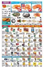 Karns weekly ad week 37 Page 2: Norwegian Salmon Fillets €12,99, Essential Everyday Gravy Mix Packets €2,00