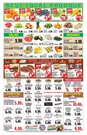 Karns weekly ad week 37 Page 4: Ripe Avocados €3,00, Schmidt's smoked sausage links €6,99