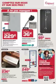 Catalogue Gedimat page 5: Grohe pack bâti-support rapid sl + plaque de commande skate air €249,00