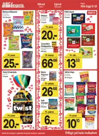 ABC Lavpris tilbudsavis uge 37 Side 12: Taffel Chips €10,10, Twist Chokolade €20,00