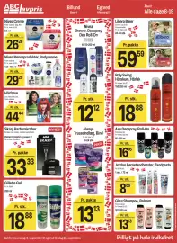 ABC Lavpris tilbudsavis uge 37 Side 14: Axe Deospray, Roll-On €16,16, Gillette Gel €18,88
