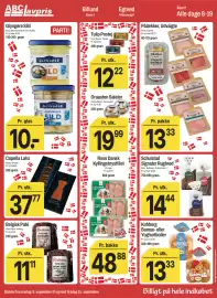 ABC Lavpris tilbudsavis uge 37 Side 3: Belgisk Paté €11,11, Kohberg Bamse- eller Yoghurtbrød €13,33