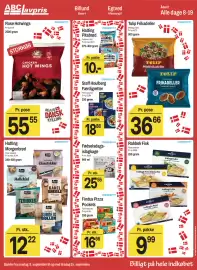 ABC Lavpris tilbudsavis uge 37 Side 6: Hatting Morgenbrød €12,22, Rose Hotwings €55,55