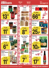 ABC Lavpris tilbudsavis uge 37 Side 8: Elvira Tun 3-pak / Rogn 2-pak €25,00, Z-Pastasauce €13,13