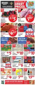 Rouses weekly ad week 37 Page 1: Chobani Greek Yogurt €1,00, Nabisco Premium Saltine Crackers €6,00