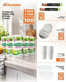 Check Star catalogue Page 13: Furm Paper Plates €40,00, Furm Form Cups €9,99