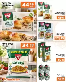 Check Star catalogue Page 3: Fry's Polony €39,99, Fry's Chicken Style Burgers €95,00