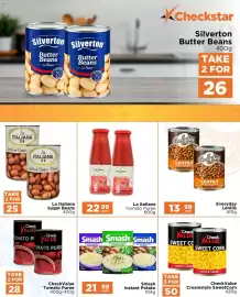 Check Star catalogue Page 7: CheckValue Tomato Puree €28,00, CheckValue Creamstyle SweetCorn €50,00
