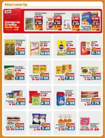 Encarte Rede Top Página 4: Leite Condensado Piracanjuba s/Lactose €8,49, Leite em Pó Nestlé Ninho €17,98