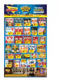 Encarte Supermercados Guanabara Página 1: Filé de Peito €14,97, Peito de Frango Lar €9,75