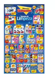 Encarte Supermercados Guanabara Página 8: Amaciante concentrado downy €9,99, Vanish Refil €6,99
