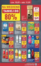 ALDI gazetka Strona 11: Woda mineralna gazowana średnionasycona CO2 Muszynianka €1,79