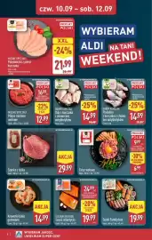ALDI gazetka Strona 8: Tatar wołowy Mięsne Specjały €9,99