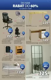 JYSK gazetka Strona 3: Krzesło biurowe Tamdrup €395,00, Biurko Lindved €220,00
