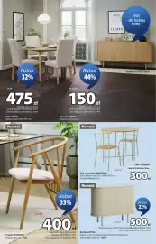 JYSK gazetka Strona 4: Krzesło Tureby €150,00, Kredens Alsted €650,00