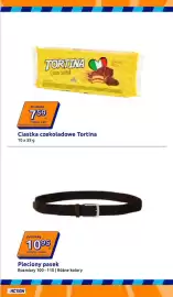 Action gazetka tydzień 37 Strona 16: Ciastka czekoladowe Tortina €7,59, Pleciony pasek €10,95