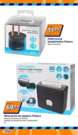 Action gazetka tydzień 37 Strona 31: Niszczarka do papieru Fichero €69,99, Elektryczna temperówka Fichero €11,99