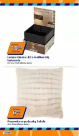 Action gazetka tydzień 37 Strona 4: Lampa ścienna LED z możliwością ładowania €19,99, Poszewka na poduszkę Bubble €6,99