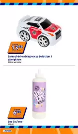 Action gazetka tydzień 37 Strona 9: Sos Sau'cee €6,99, Samochód wyścigowy ze światłem i dźwiękiem €13,95