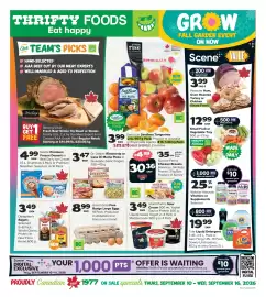 Thrifty Foods flyer week 37 Page 1