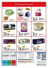 Volantino Moby Dick Pagina 12: Cuscineria made in Italy Belmondo €9,90, Petreet special adult 100% monoproteico €0,59