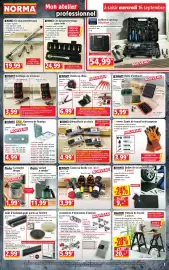 Catalogue Norma semaine 38 page 3: KRAFT Boîte d'embouts €5,99, KRAFT Dalles de sol multifonction €9,00