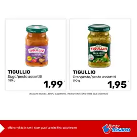 Volantino Iper Tosano settimana 37 Pagina 4: Tigullio Granpesto/pesto assortiti €1,95, Tigullio sugo/pesto assortiti €1,99