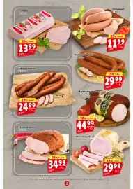 Prim Market gazetka tydzień 37 Strona 2: Kietbasa od górali CHABURA €29,99, Krakowska drobiowa CHABURA €44,99