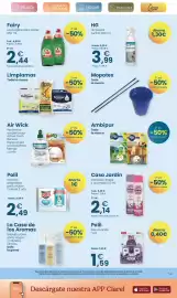 Folleto Clarel Página 11: Fairy lavavajillas ultra poder €2,44, Casa Jardín Insectida Rosas y Lavanda €2,14