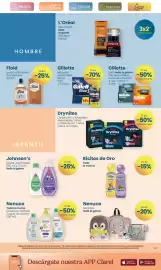 Folleto Clarel Página 7: Ricitos de Oro toda la marca, Johnson's Aceite, jabón Bebé