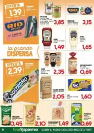 Volantino Gran Risparmio Pagina 8: Heinz Salse Top Down €2,35, Mulino Bianco Cracker Integrali €2,05