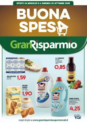 Gran Risparmio (valido fino al 20-09)