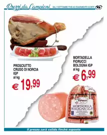 Volantino Centro Oceano Pagina 14: Mortadella Fiorucci Bologna I.G.P. €6,99