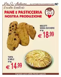 Volantino Centro Oceano Pagina 21: Biscotti senza zucchero €18,99, Torta di mele €14,99