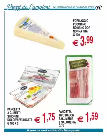 Volantino Centro Oceano Pagina 29: Pancetta tipo bacon Salumeria & Salumeria €1,59