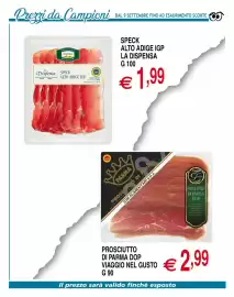 Volantino Centro Oceano Pagina 30: Prosciutto di Parma DOP Viaggio nel Gusto €2,99, Speck Alto Adige IGP La Dispensa €1,99