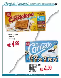 Volantino Centro Oceano Pagina 34: Cornetto mini classico Algida €4,99