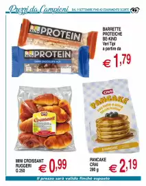 Volantino Centro Oceano Pagina 46: Pancake Crai €2,19, Mini croissant Ruggeri €0,99