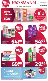 Rossmann leták Strana 1: Elmex zubní pasta €69,90, Elseve €54,90