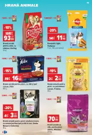 Catalog Carrefour Pagină 15: Friskies hrană umedă pentru pisici €2,00, Felix hrană uscată pentru pisici €16,99
