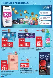 Catalog Carrefour Pagină 19: Pastă de dinți Oral-B Advanced €18,19, Gerovital gel spumant purifiant €16,79