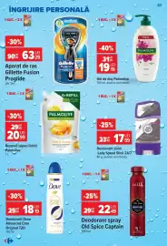 Catalog Carrefour Pagină 21: Gillette aparate de ras Fusion Proglide €63,29, Lady Speed Stick €17,59