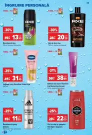 Catalog Carrefour Pagină 22: Vaseline loțiune corp €31,49, Gel de duș Axe €20,29