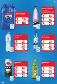 Catalog Carrefour Pagină 31: Schweppes băutură car bogazoasă €8,99, Apă Bucovina €2,19